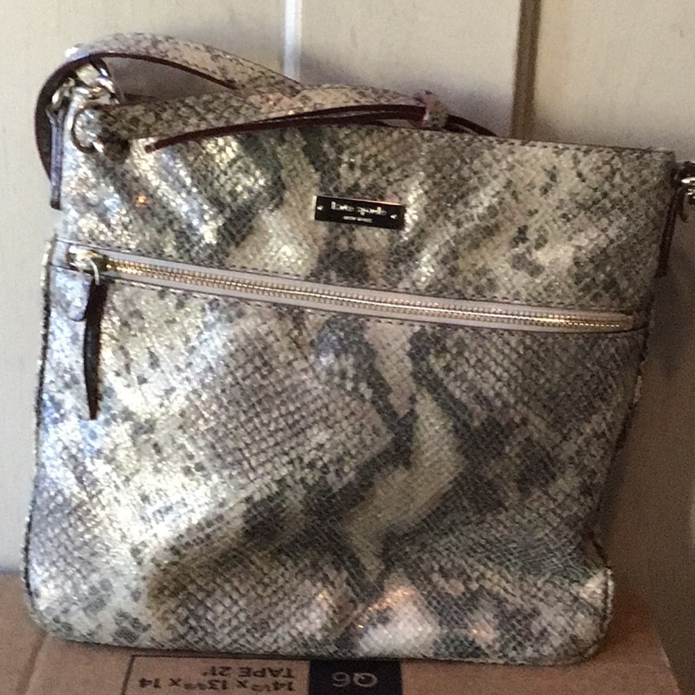 Snake print Kate spade crossbody